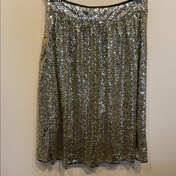 Ampersand & Avenue Dresses & Skirts - XL Ampersand & Avenue Gold Sequin Skirt